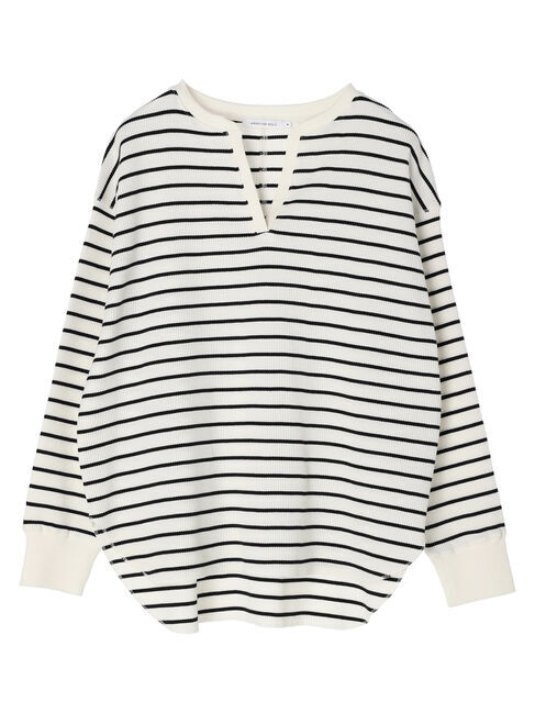 AMERICAN HOLIC「スキッパーワッフルプルオーバー」|Tシャツ・カットソー|