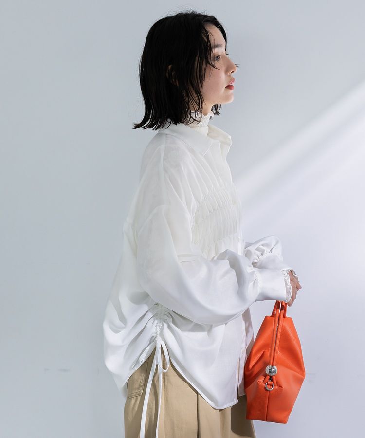Green Parks「脇シャーリングシャツ」|シャツ・ブラウス|