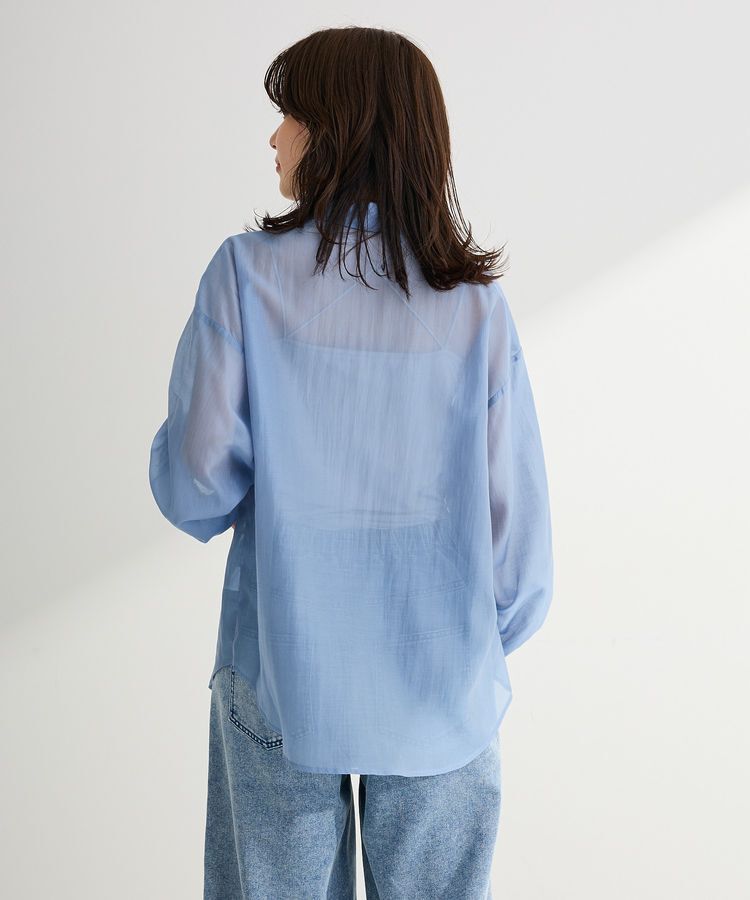 Green Parks「【WEB限定】SET2点フリルビスチェ+シャツチュニックⅡ」|シャツ・ブラウス|