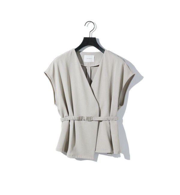 MIDIUMISOLID「MIDIUMISOLID for Ladies ノーカラージレ」|ベスト・ジレ|