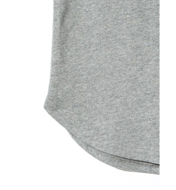 MIDIUMISOLID「MIDIUMISOLID for Ladies リブヘンリーネックプルオーバー」|Tシャツ・カットソー|