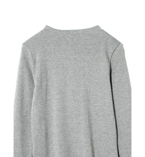 MIDIUMISOLID「MIDIUMISOLID for Ladies リブヘンリーネックプルオーバー」|Tシャツ・カットソー|