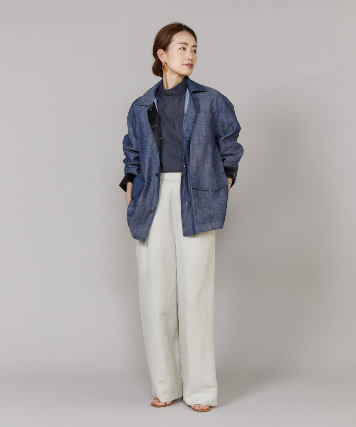 Le Souk「タックワイドパンツ　」|その他|