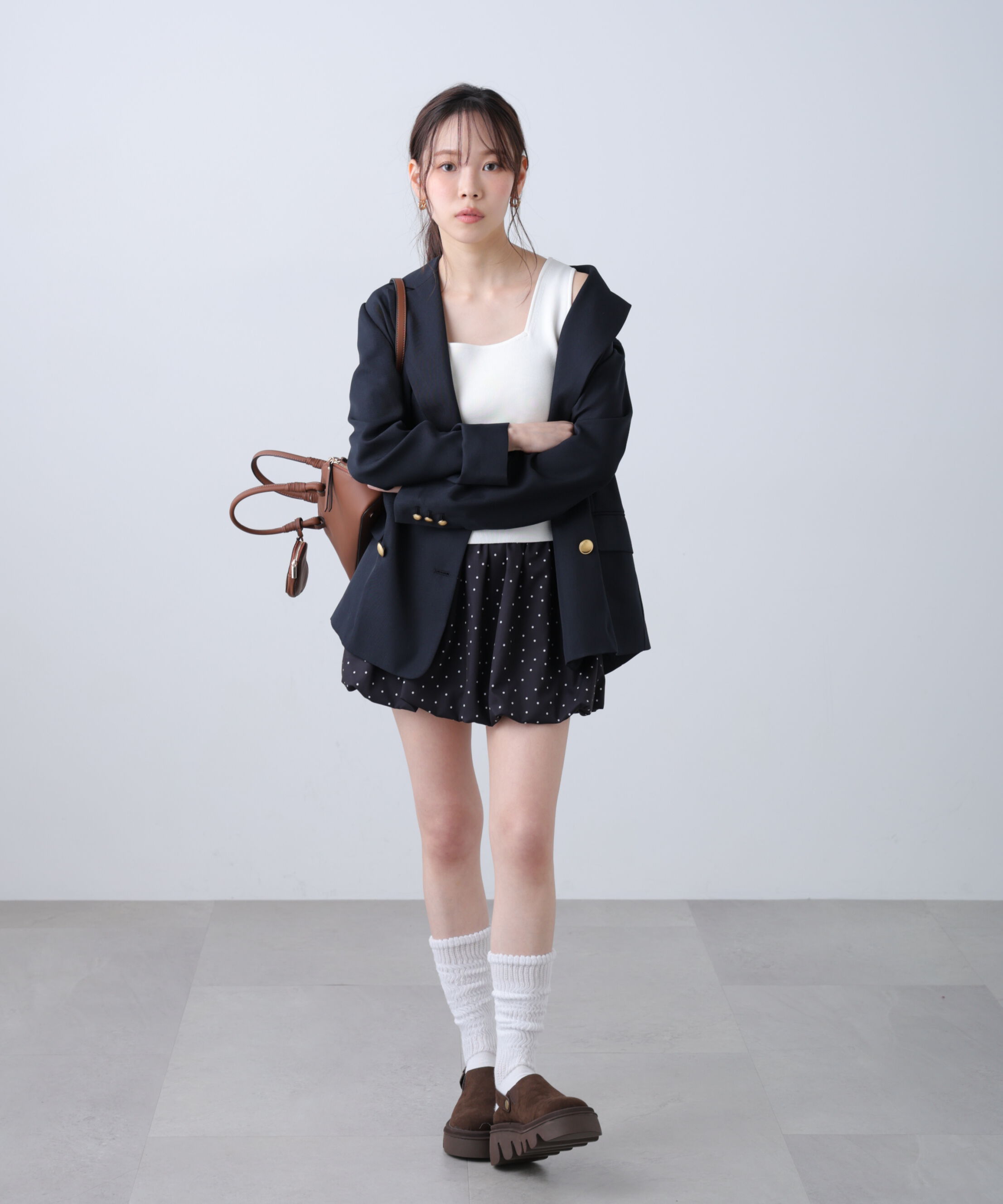  「インナーパンツ付バルーンミニスカート」|スカート|