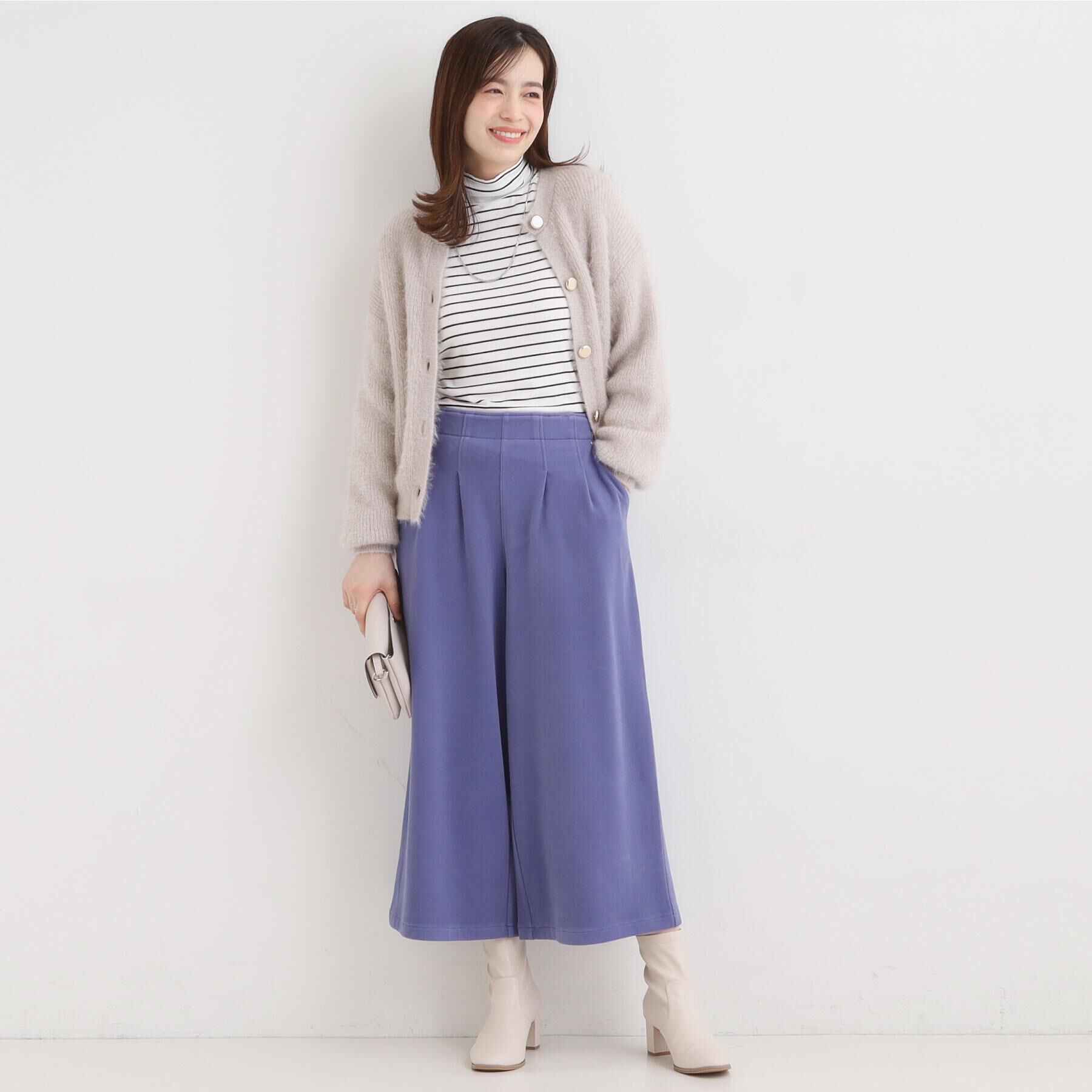 SHOO･LA･RUE「【着丈選べる/きっと虜になる】あったかもちもち ワイドパンツ」|その他|