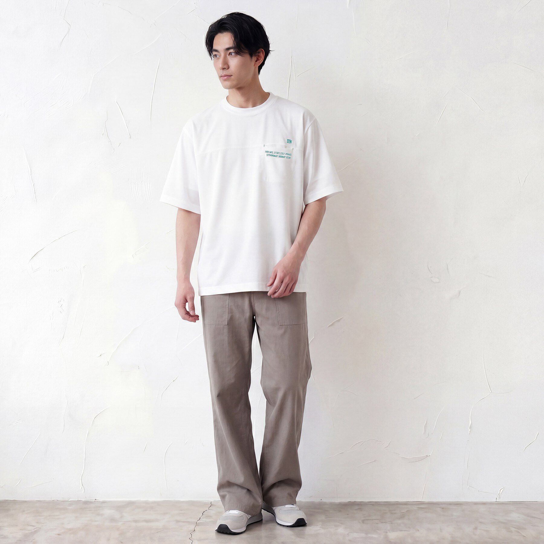 Dessin「メッシュ素材 スポーティTシャツ」|Tシャツ・カットソー|