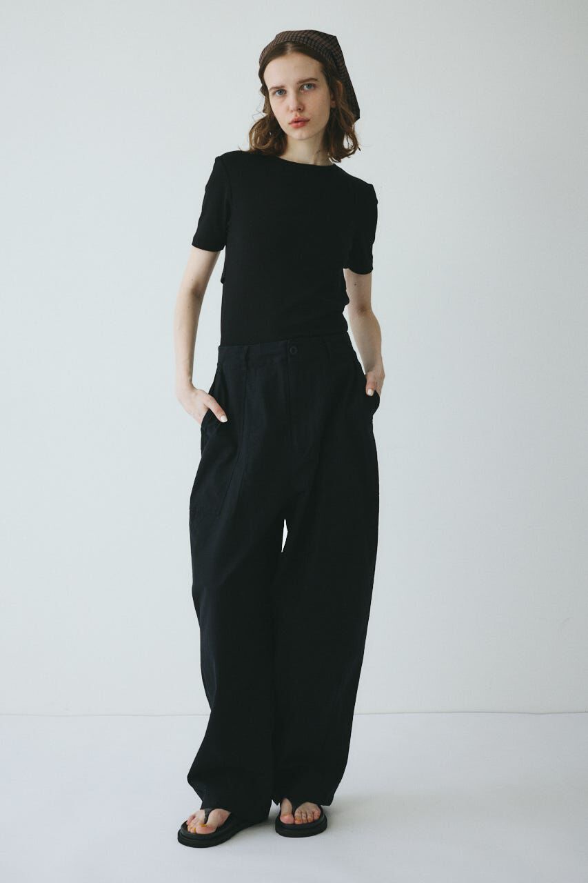 HeRIN.CYE「Round form baker pants」|その他|