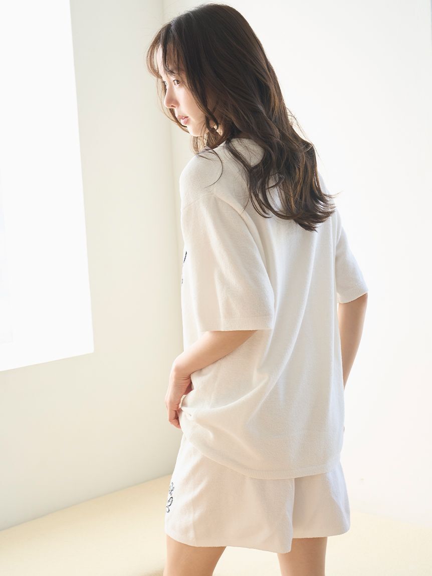 SNIDEL HOME「ニットロゴセットアップ」|ルームウェア|
