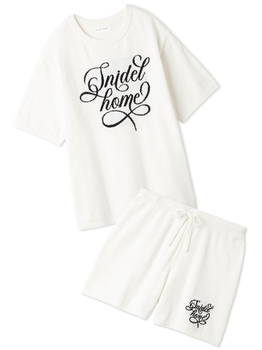 SNIDEL HOME「ニットロゴセットアップ」|ルームウェア|