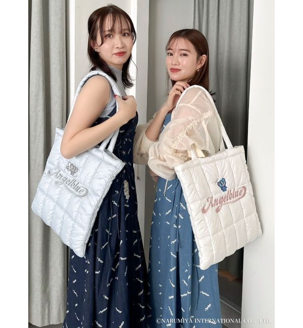 dazzlin「【ANGEL BLUEコラボ】dazzlinキルティングトートバッグ」|その他|