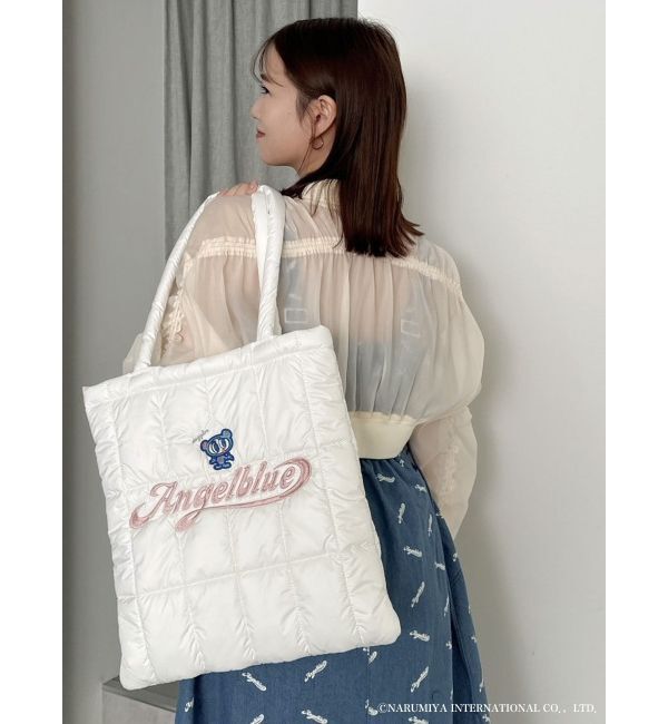 dazzlin「【ANGEL BLUEコラボ】dazzlinキルティングトートバッグ」|その他|