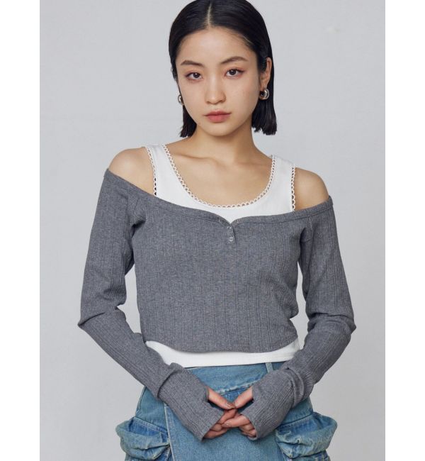 EMODA「タンクレイヤードスキントップス」|Tシャツ・カットソー|