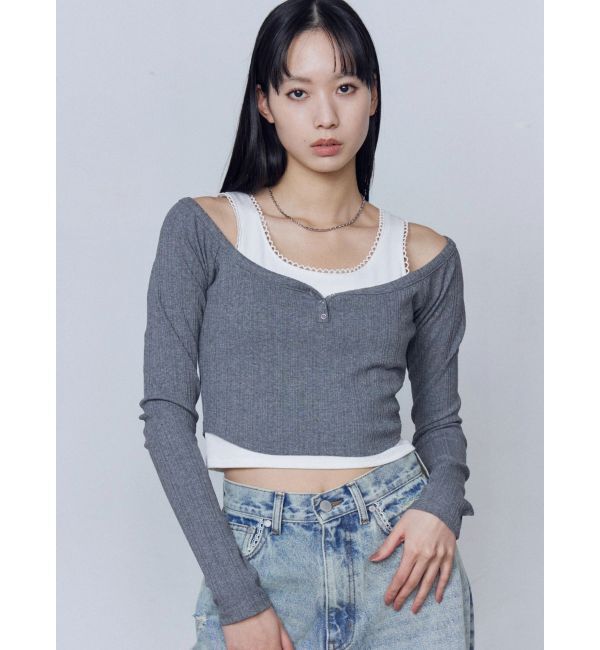 EMODA「タンクレイヤードスキントップス」|Tシャツ・カットソー|