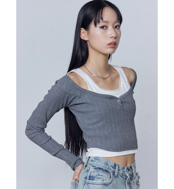 EMODA「タンクレイヤードスキントップス」|Tシャツ・カットソー|