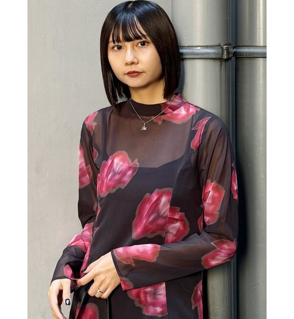 MURUA「オリジナルモチーフビジューネックレス」|ネックレス|