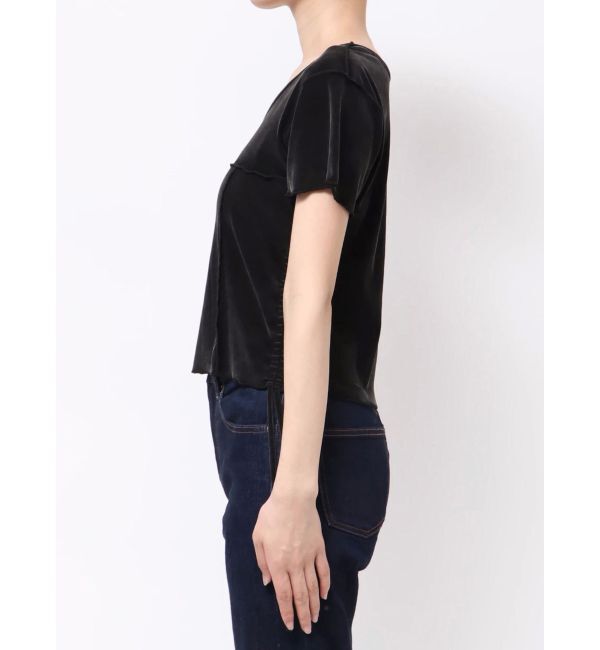 MURUA「フェードシアーベロアトップス」|Tシャツ・カットソー|