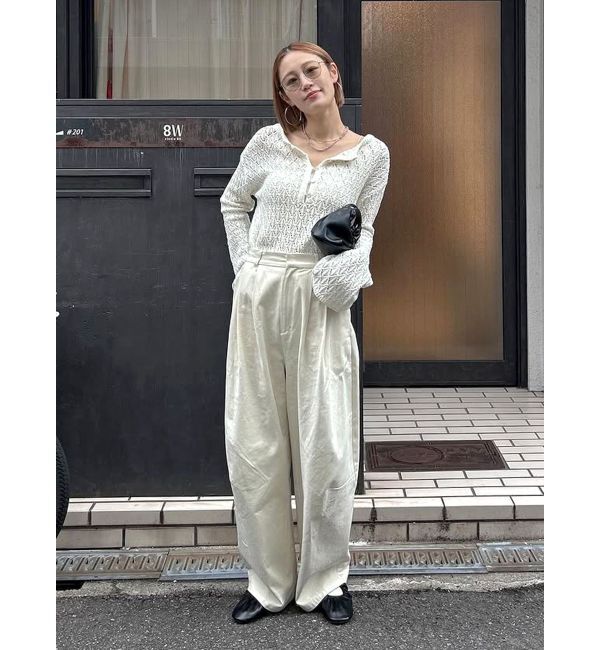 Ungrid「コクーンチノパンツ」|その他|
