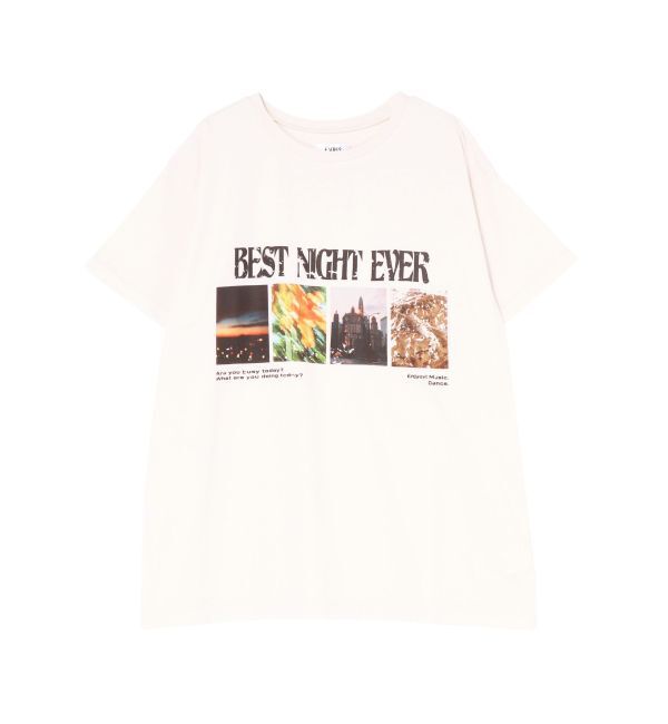 EVRIS「フロントフォトBIG Tシャツ」|Tシャツ・カットソー|