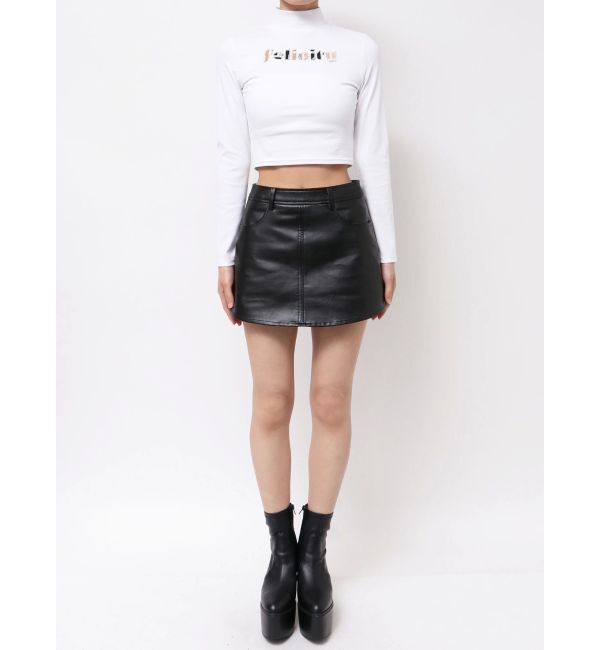 GYDA「Felicity MIX material patchトップス」|Tシャツ・カットソー|