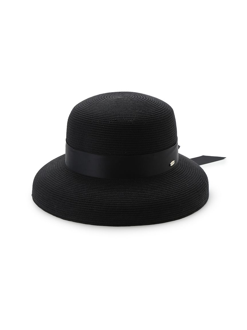 CELFORD「リボンデザインウォッシャブルハット」|ハット|BLK
