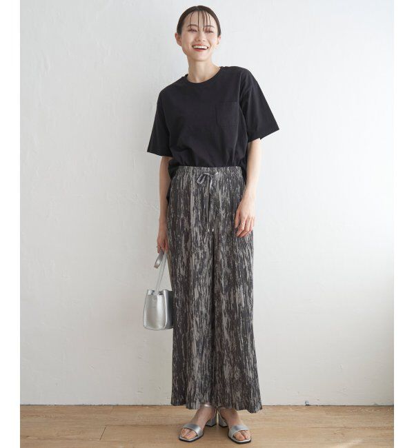 ikka「コットンUSA半袖Tシャツ」|Tシャツ・カットソー|