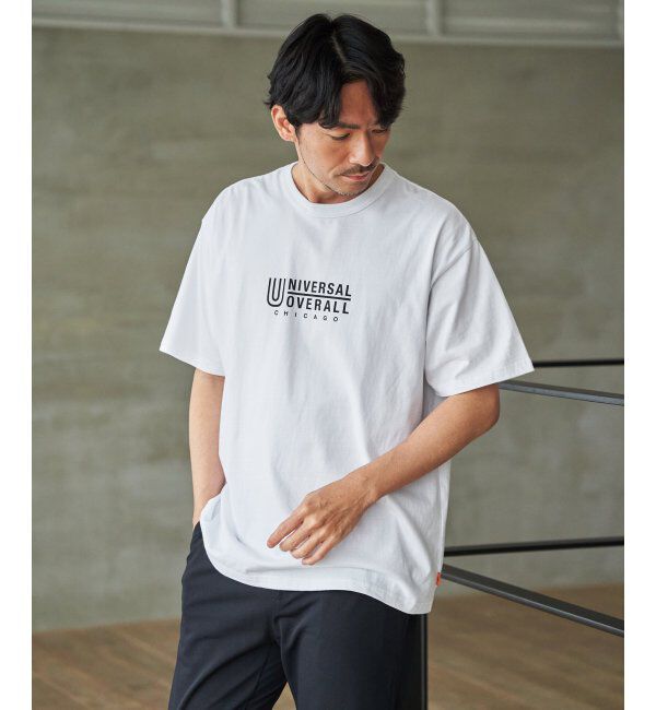 ikka「UNIVERSAL OVERALL ユニバーサルオーバーオール DAILYプリントTシャツ」|Tシャツ・カットソー|
