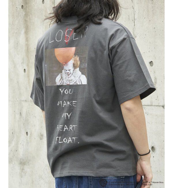 VENCE share style「USED風 IT イット プリントTシャツ 1」|Tシャツ・カットソー|