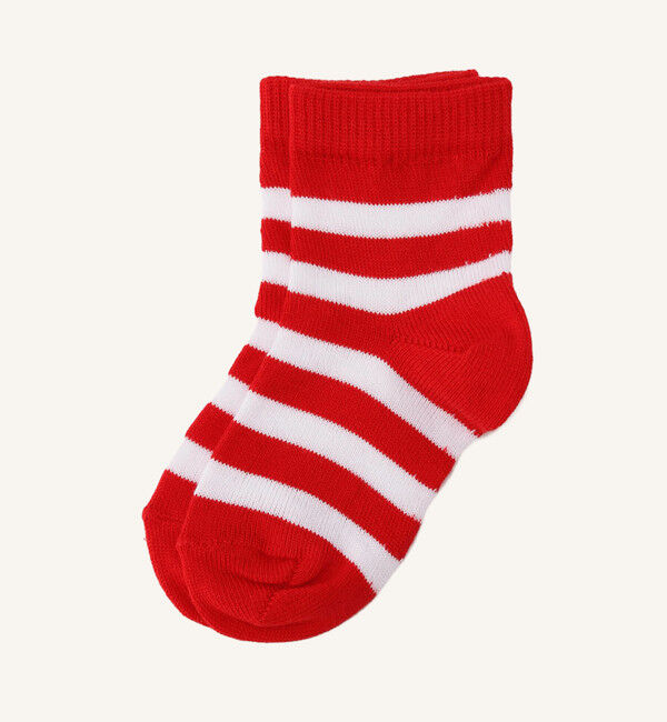 Marimekko「[Kids] ソックス Verna」|その他|レッド&times;ホワイト