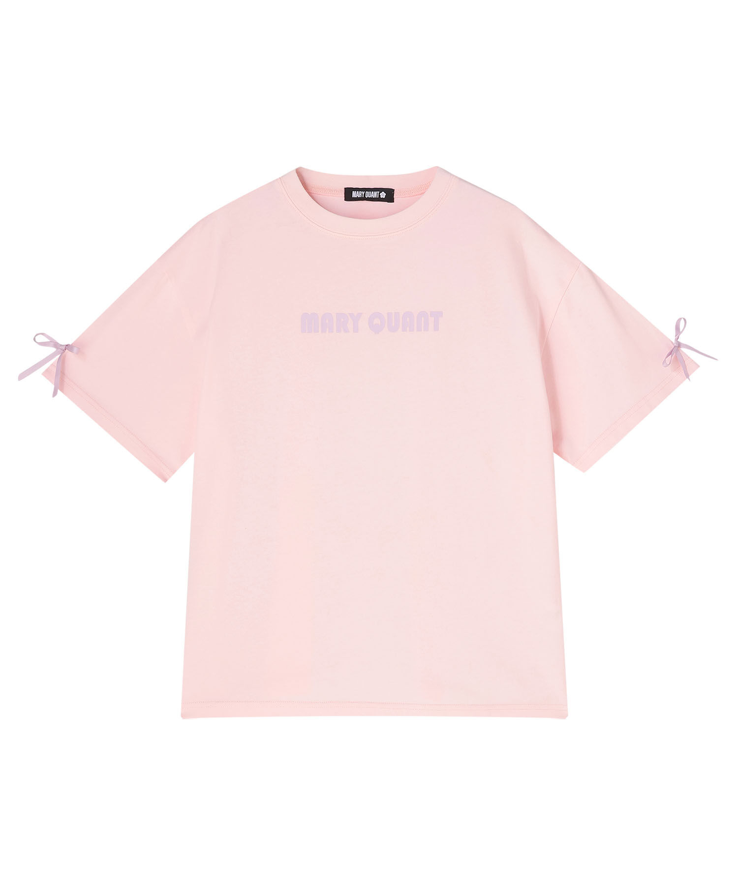 MARY QUANT「リボンロゴビッグ Tシャツ」|Tシャツ・カットソー|