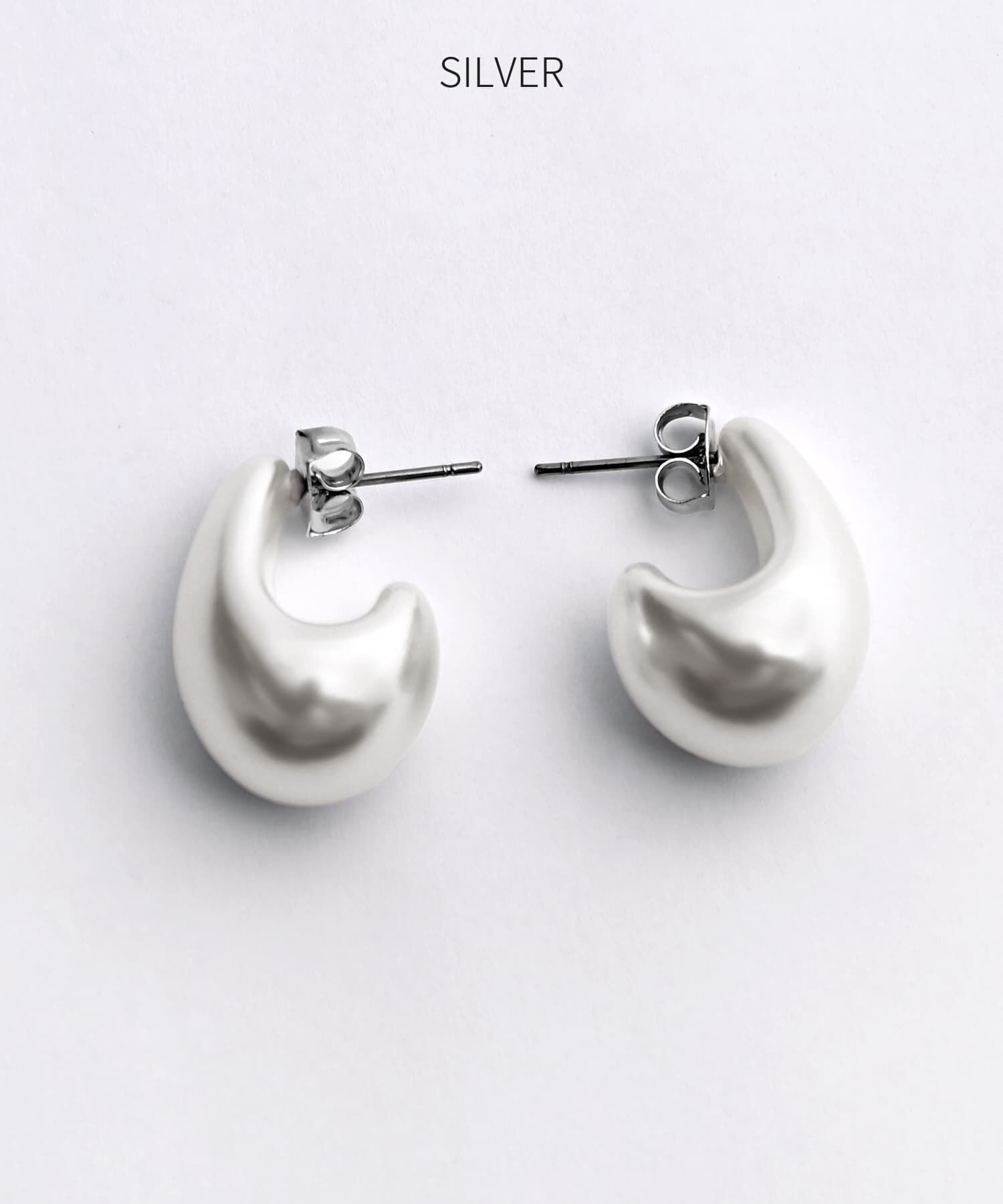 STYLE DELI「ぷっくり膨らみパールピアス」|ピアス|