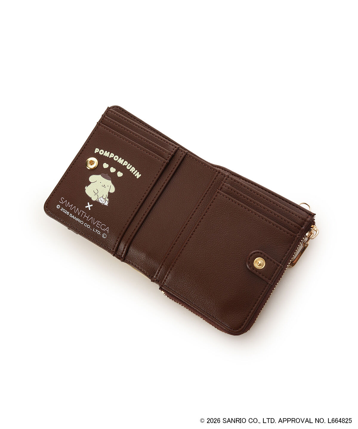 Samantha Vega「「ポムポムプリン」コレクション　折財布」|財布|
