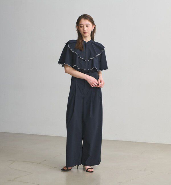 UNITED ARROWS「ティピカル イージー ワイドパンツ ‐はっ水 UVカット 防しわ ウォッシャブル‐」|スラックス|