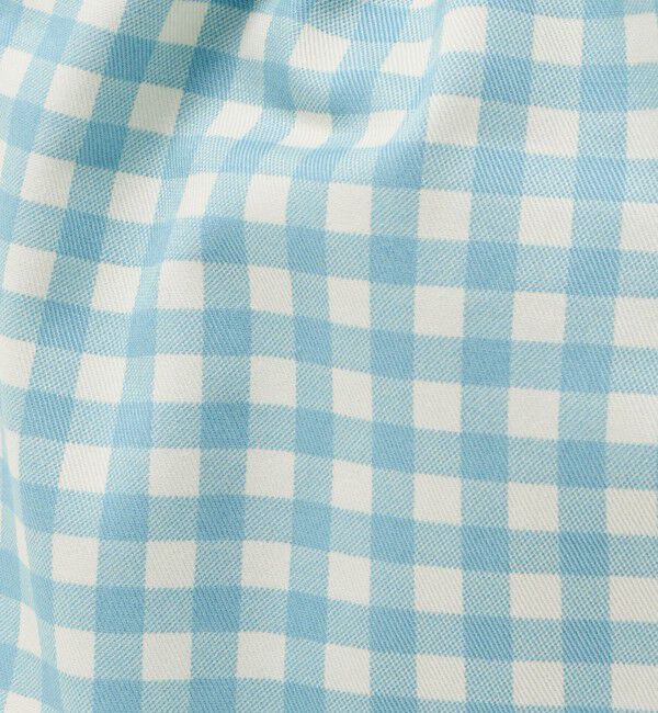 UNITED ARROWS green label relaxing「巾着バッグ（大）（ギンガム） / キッズ」|その他|