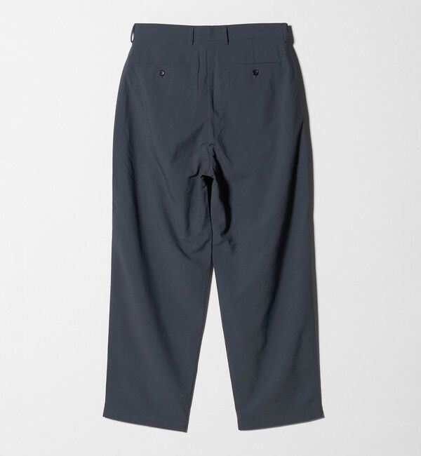 UNITED ARROWS green label relaxing「ナイロンオックス 1プリーツ W3 ワイドパンツ -撥水-」|その他|