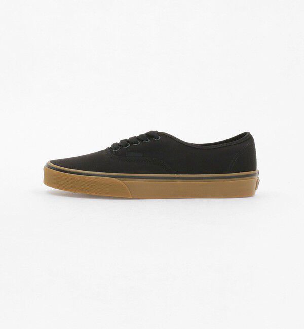 UNITED ARROWS green label relaxing「＜VANS＞オーセンティック ガムソール スニーカー」|スニーカー|BLACK