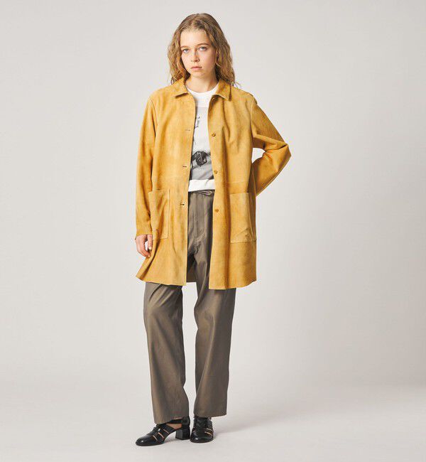 STEVEN ALAN「＜Steven Alan＞スエード ミドル コート」|その他|