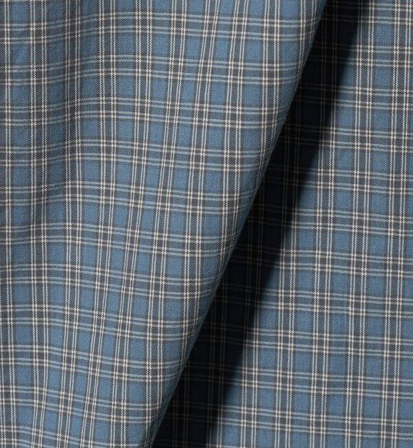 NICE WEATHER「＜NICE WEATHER＞ロゴ チェックシャツ」|シャツ・ブラウス|