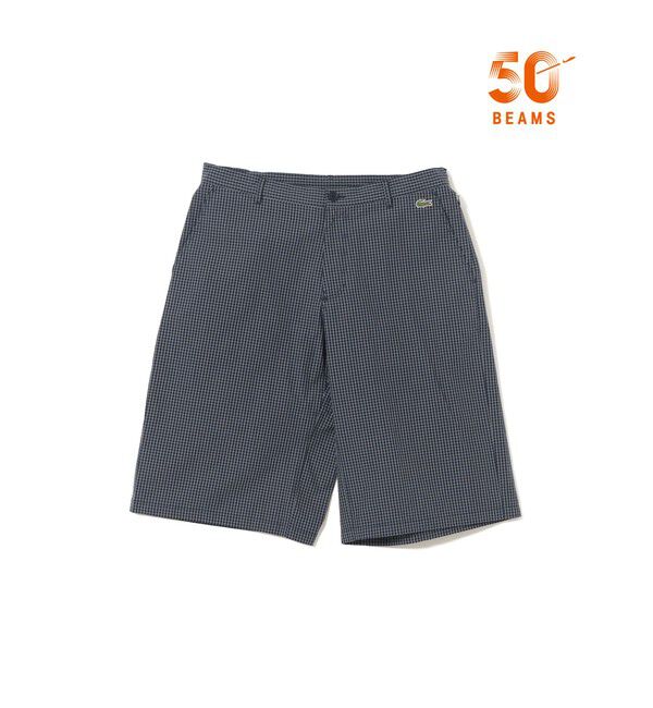 BEAMS「【別注】LACOSTE / チェック ショーツ」|その他|MARINE