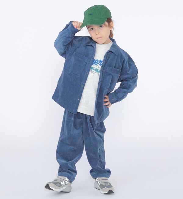 SHIPS KIDS「SHIPS KIDS:100～130cm / コーデュロイ タック パンツ」|その他|
