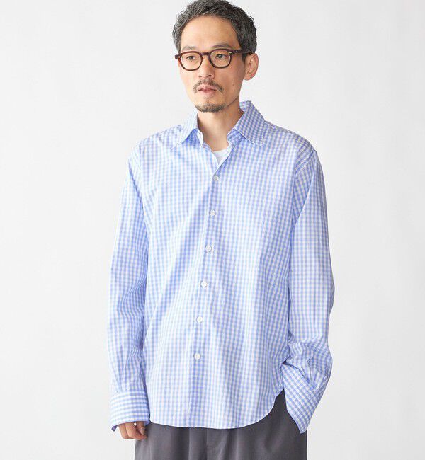 SHIPS「【SHIPS別注】CAMISAS MANOLO: GINGHAM NORMAL SHIRT」|シャツ・ブラウス|