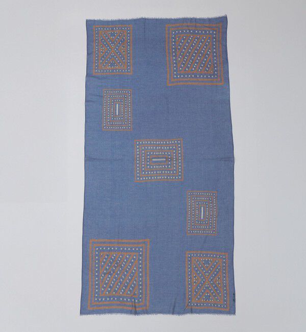 SHIPS「MARCEL LASSANCE: COTTON HAND EMBROIDERY STOLE」|ストール|