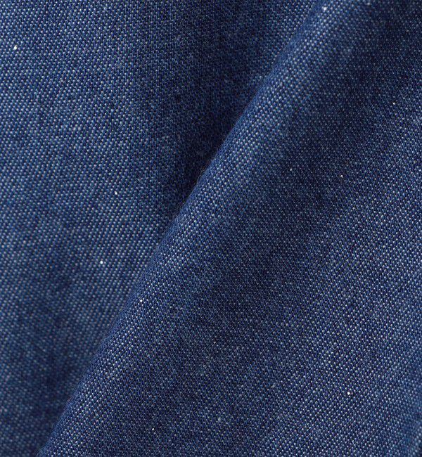SHIPS KIDS「SHIPS KIDS:140～150cm /ラメ デニム プリーツ キュロット」|キュロット|