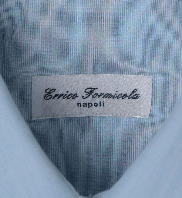 SHIPS「【SHIPS別注】Errico Formicola: DARIO コットン ソリッド シャツ」|シャツ・ブラウス|