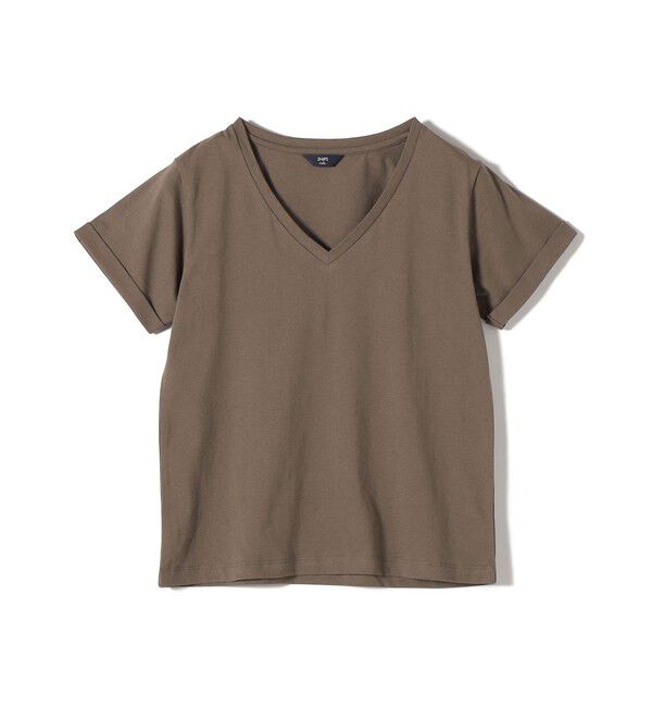 SHIPS Colors 「SHIPS Colors:〈汗染み防止・手洗い可能〉Vネック Tシャツ」|Tシャツ・カットソー|