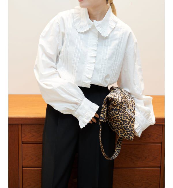 OUTDOOR PRODUCTS Usual Things「カットワークレースブラウス」|シャツ・ブラウス|