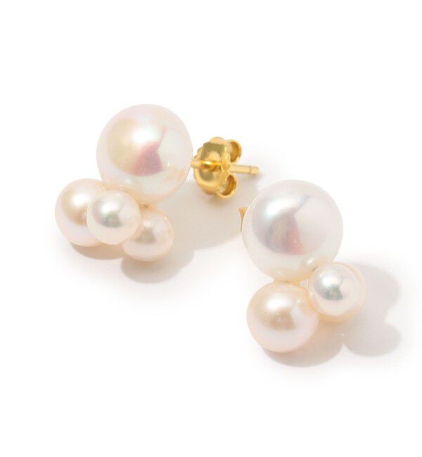 TOMORROWLAND GOODS「eliou CATA パールピアス」|ピアス|12 ホワイト系