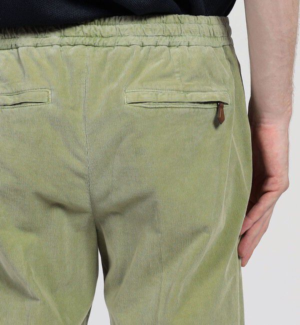 TOMORROWLAND BUYING WEAR「PT TRINO コットンコーデュロイ 1プリーツ イージースラックス」|スラックス|