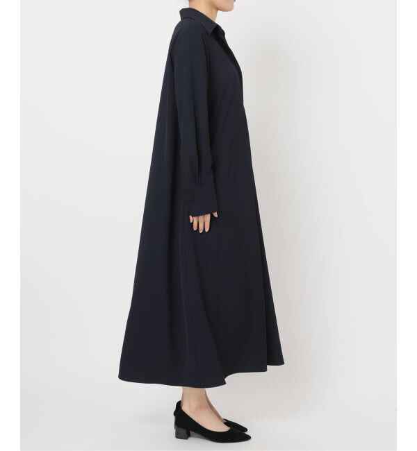 VERMEIL par iena「《追加》スキッパーシャツワンピース」|ワンピース|