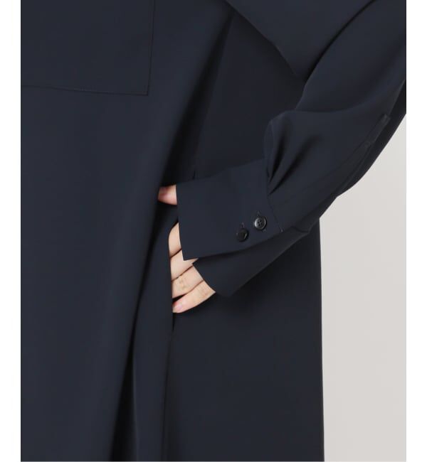 VERMEIL par iena「《追加》スキッパーシャツワンピース」|ワンピース|