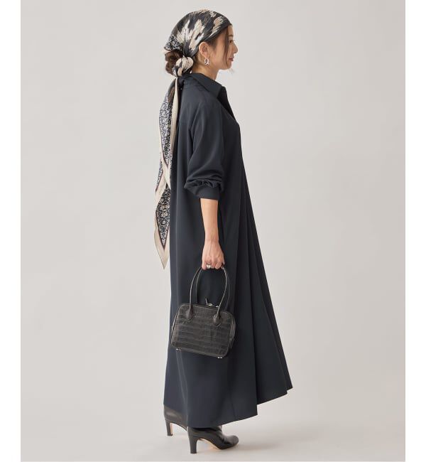 VERMEIL par iena「《追加》スキッパーシャツワンピース」|ワンピース|